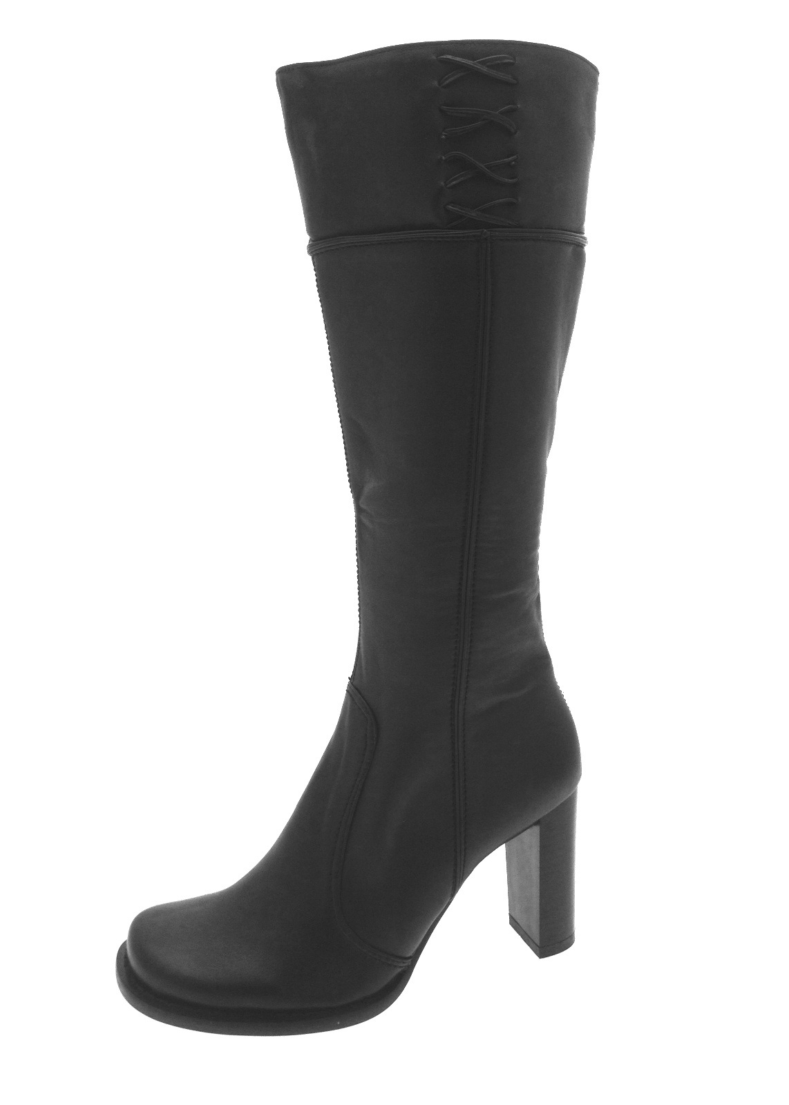 gray stretch boots